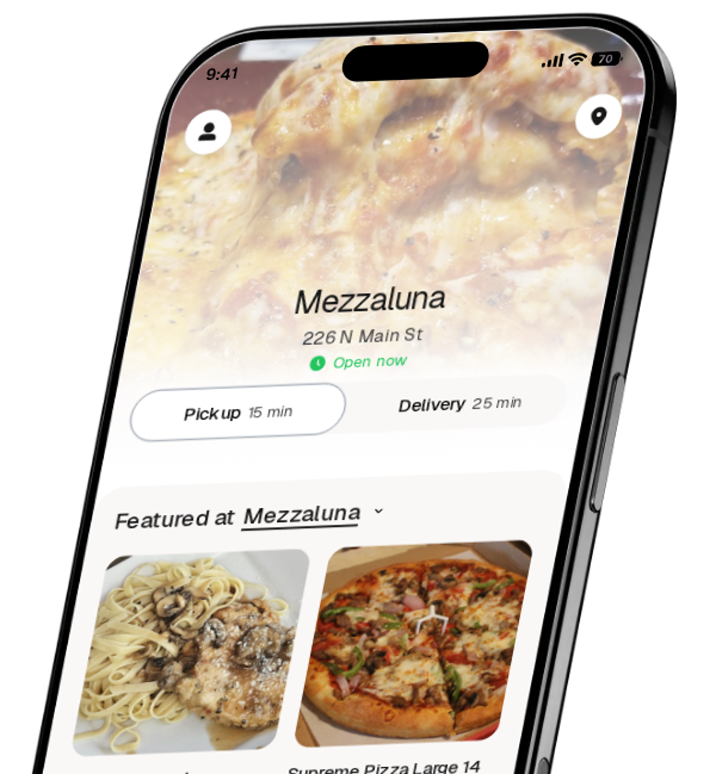 Mezzaluna app preview