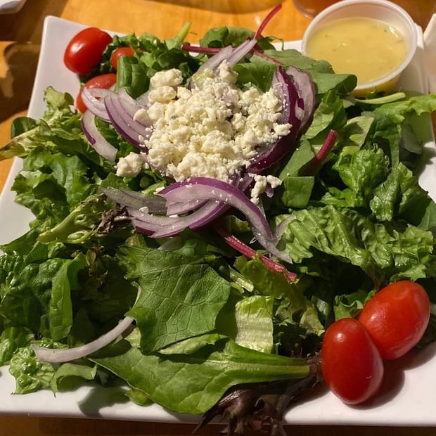 Mezzaluna Salad.