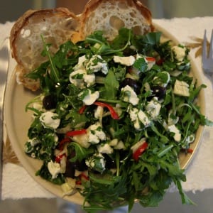 Herbed Goat Cheese Salad.