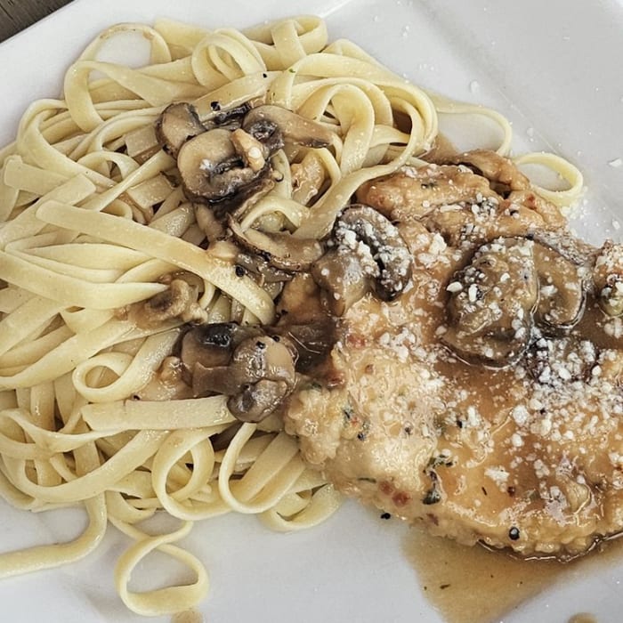 Chicken Marsala.